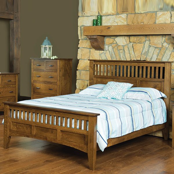Siesta Mission Bedroom Set In Bedroom Amish Furniture