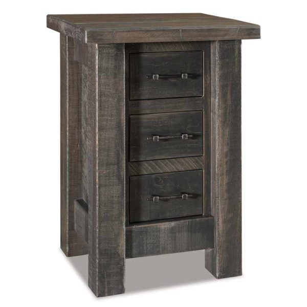 Houston 3 Drawer Nightstand 021-4