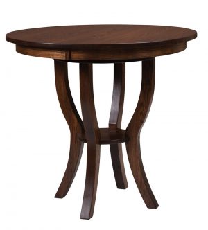 Dillan Bistro Table - Shown in oak wood