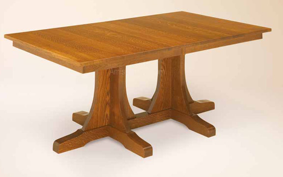 Double Pedestal Mission For 1 250 00 In Dining Tables By Country