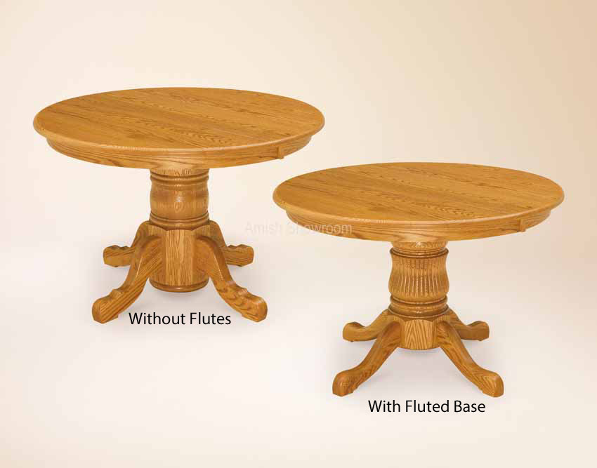 Single Pedestal With Or Without Flutes For 76000 In Dining Single Pedestal With Or Without Flutes For 76000 In Dining