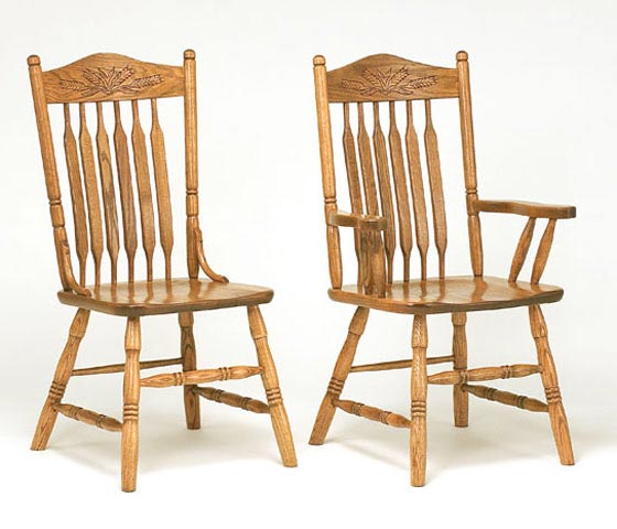 Bent Paddle Post Chair