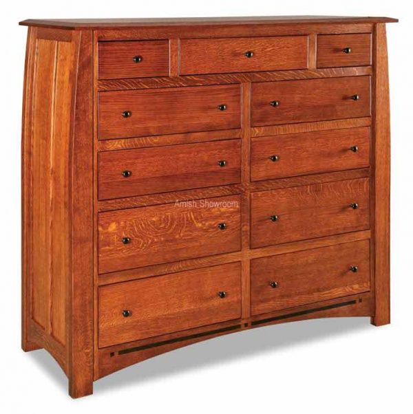 Boulder Creek 11 Drawer Double Chest 055
