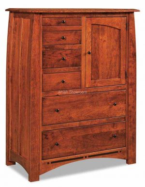 Boulder Creek Gentlemans Chest - Amish built solid wood