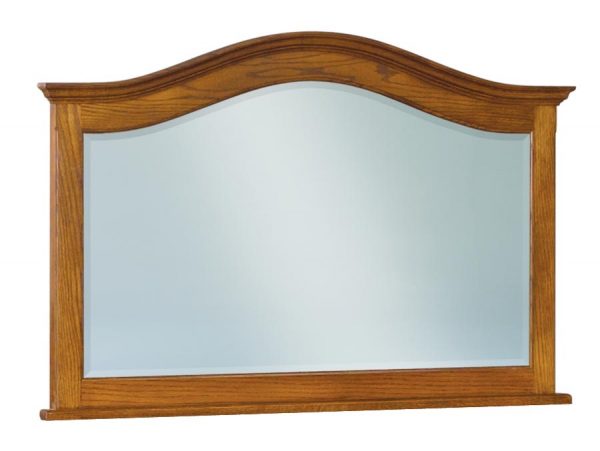 Shaker Beveled Arched Crown Top Chest Mirror JRS 038