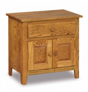 Shaker 1 Drawer 2 Door Nightstand JRS 026