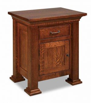 Empire 1 Drawer 1 Door Nightstand 022