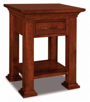 Empire 1 Drawer Open Nightstand 019