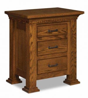 Empire 3 Drawer Nightstand 021