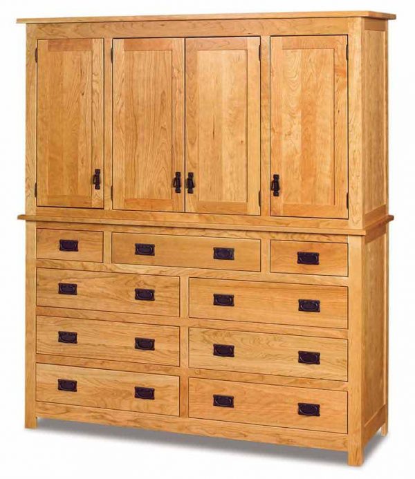 Flush Mission Mule Chest 053 In Bedroom Amish Furniture