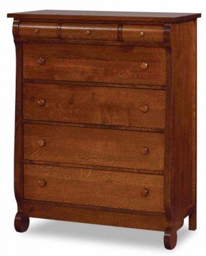 Old Classic Sleigh 7 Drawer Chest JRO 042