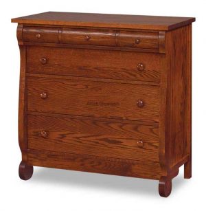 Old Classic Sleigh 6 Drawer Child's Chest JRO 032-1