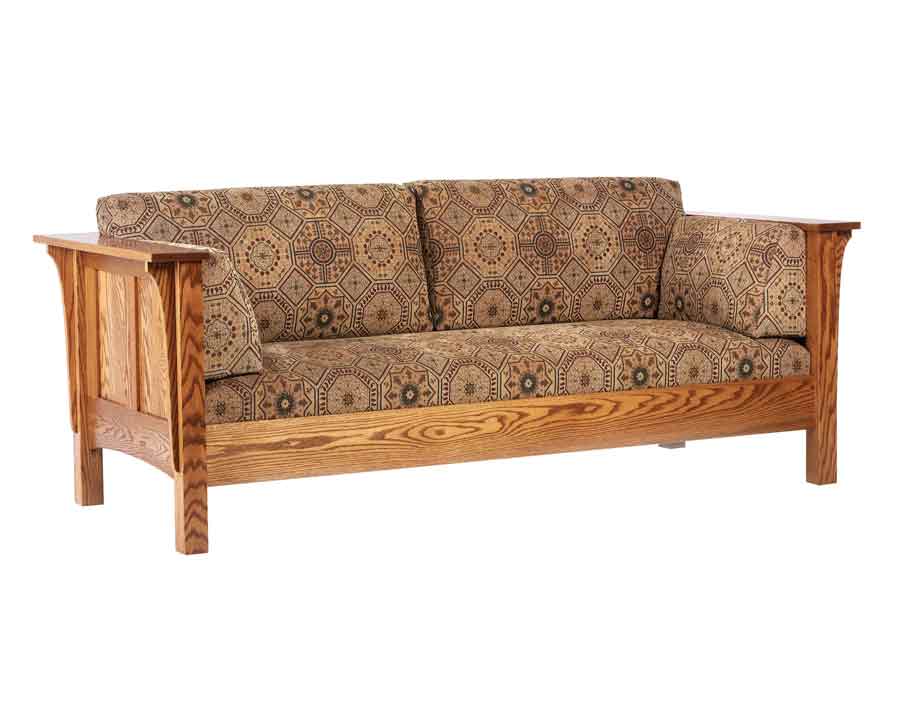 1675 Shaker Sofa For 2 180 00 In Living Room Amish Furniture 1675 Shaker Sofa For 2 180 00 In