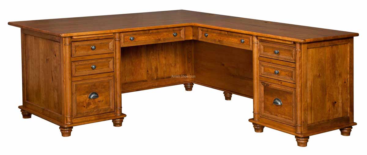 Belmont Corner Desk Bfd48rd For 3 400 00 In Office Amish Furniture