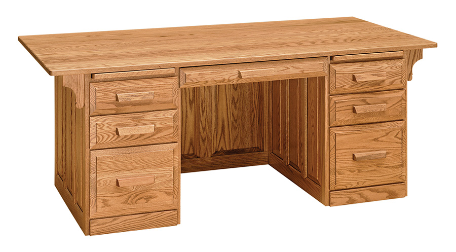 Classic Executive Desk In Office Buy Custom Amish Furniture