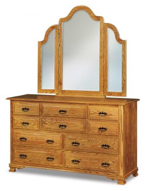 Hoosier Heritage 10 Drawer Dresser JRH 066