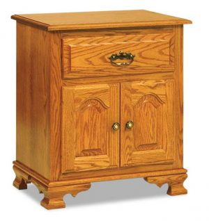 Hoosier Heritage 1 Drawer 2 Door Nightstand 028