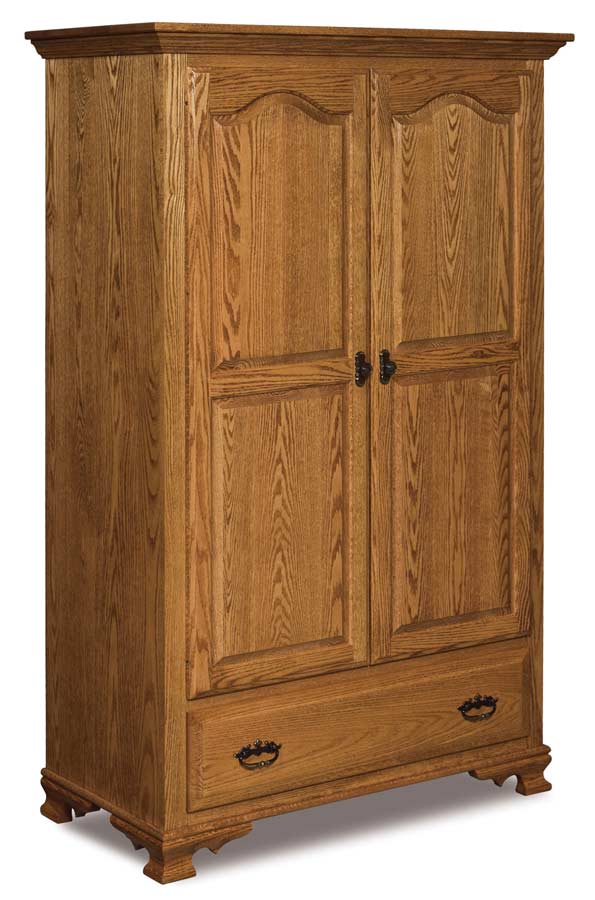 Hoosier Heritage Wardrobe Armoire Jrh 050 Custom Amish Hoosier Heritage Wardrobe Armoire Jrh 050 Custom Amish Furniture For In Coates Mn Showroom