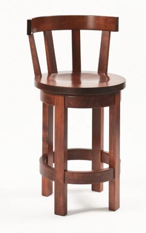 Barrel Barstool Meribeth top