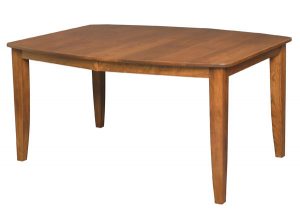 Madison Leg Table boat shape top