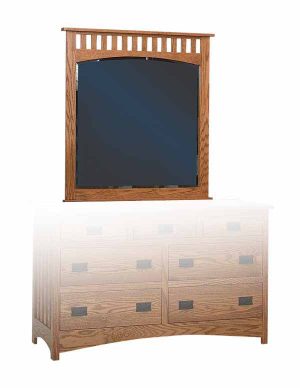 Schwartz Mission Mirror - Amish Built - Solid Wood