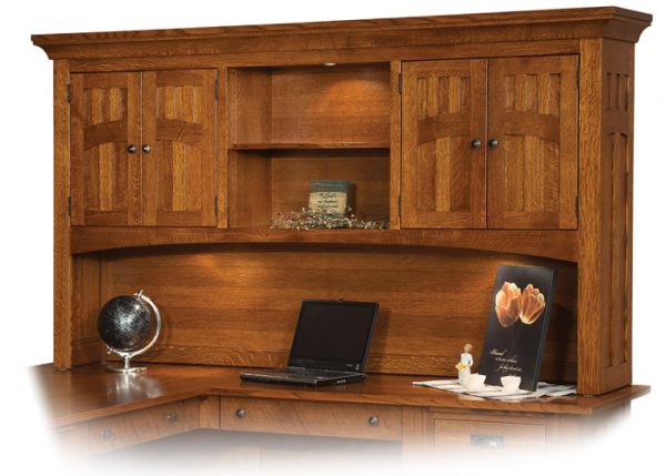 Bridgefort Corner Desk Topper For 2 320 00 In Office Amish
