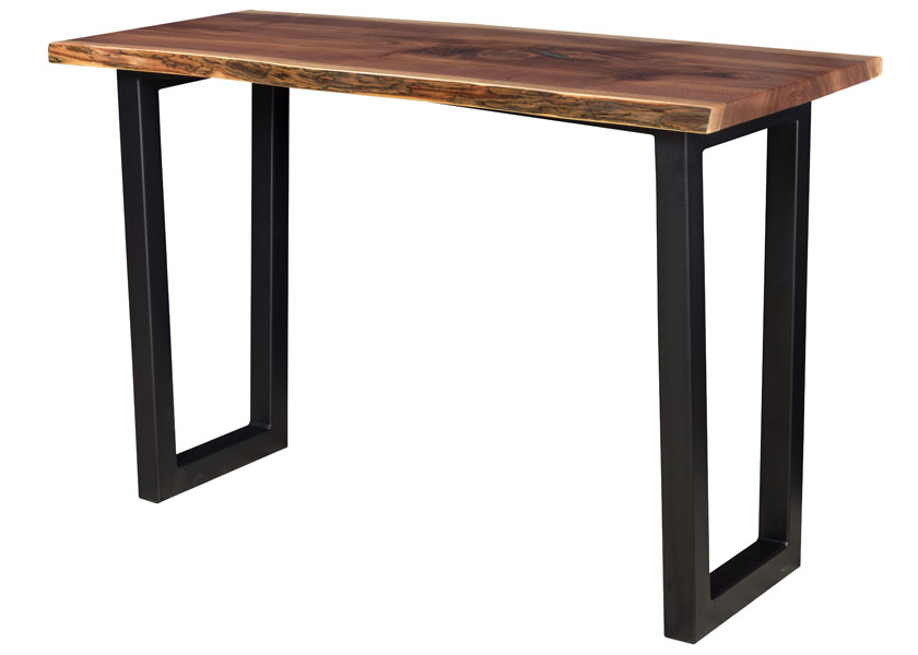 Adona Writing Desk With Live Edge Buy Custom Amish Furniture