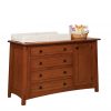 McCoy 4 Drawer Dresser with Door - Image 3