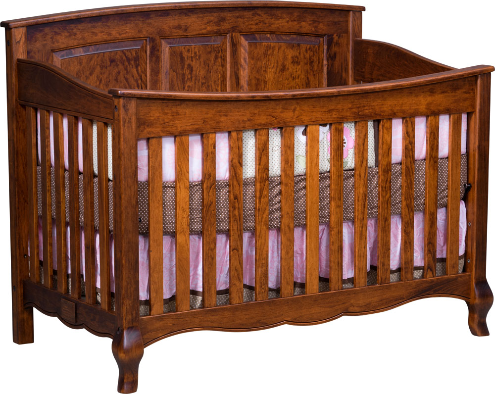 French Country Crib Buy Custom Amish Furniture Amish Furniture
