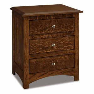Finland 3 Drawer Nightstand 027