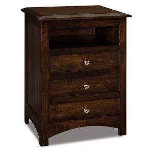 Finland 3 Drawer Nightstand 029