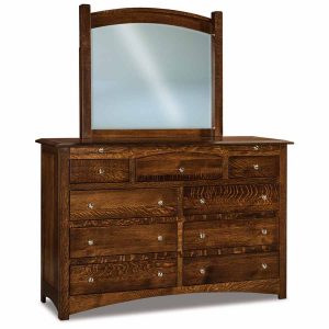 Finland 9 Drawer Dresser w/ Jewelry Drawers 067-1
