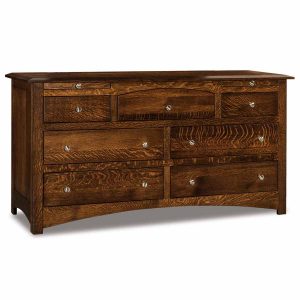 Finland 7 Drawer Dresser w/ Jewelry 067