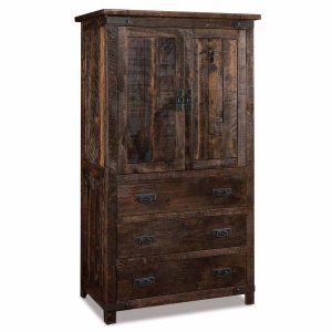 Ironwood Armoire 041-3