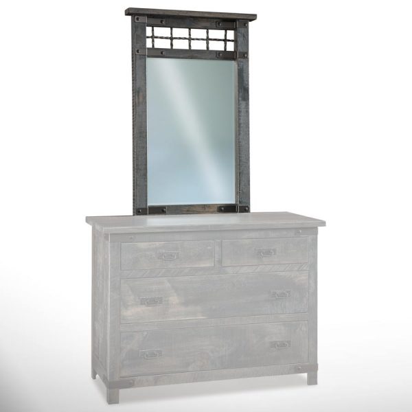Ironwood Beveled Mirror 047-1