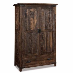 Ironwood Wardrobe Armoire 050