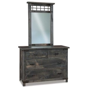 Ironwood 4 Drawer Dresser 051-1