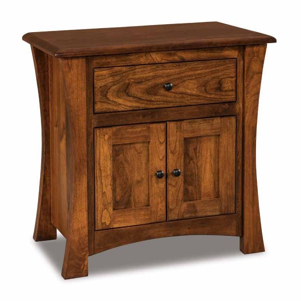 Matison 1 Drawer 2 Door Nightstand 028