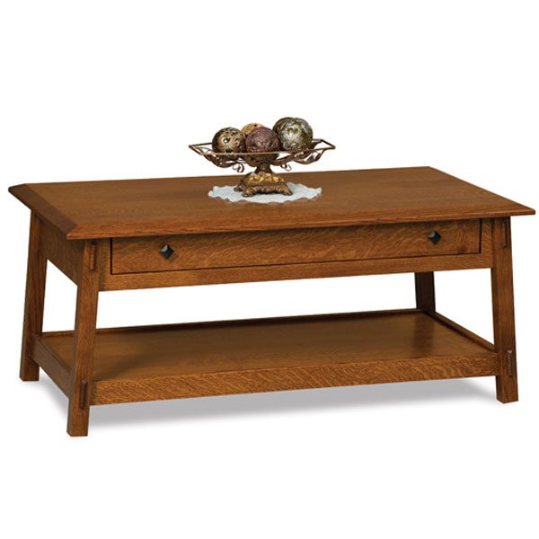 Colbran Open Coffee Table with Drawer FVCT-CB