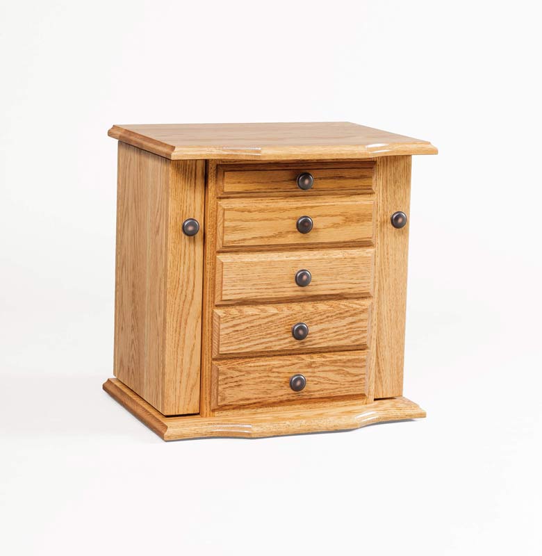 Dresser Top Jewelry Cabinet