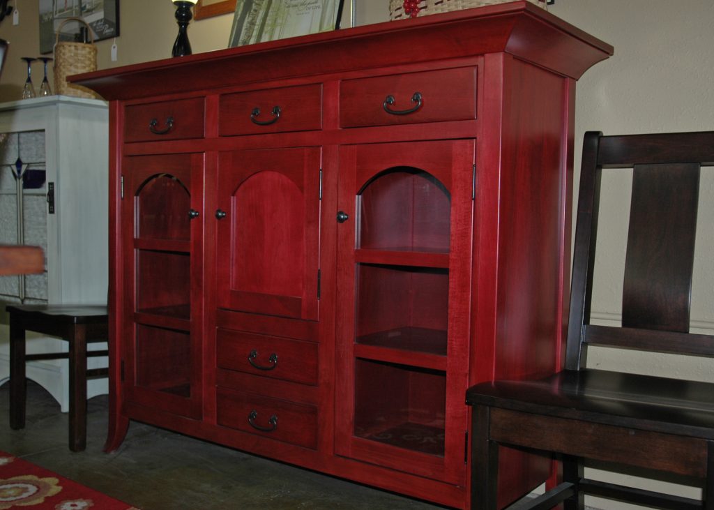 Color on Custom Amish Furniture