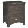 Siesta Mission 3 Drawer Nightstand TR306 - Image 3
