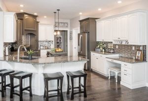 Custom Painted Kitchen Cabinets