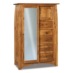 Boulder Creek Sliding Door Chifferobe 052-1