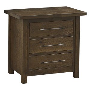 Kensington 3 Drawer Nightstand