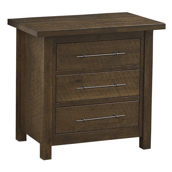 Kensington 3 Drawer Nightstand