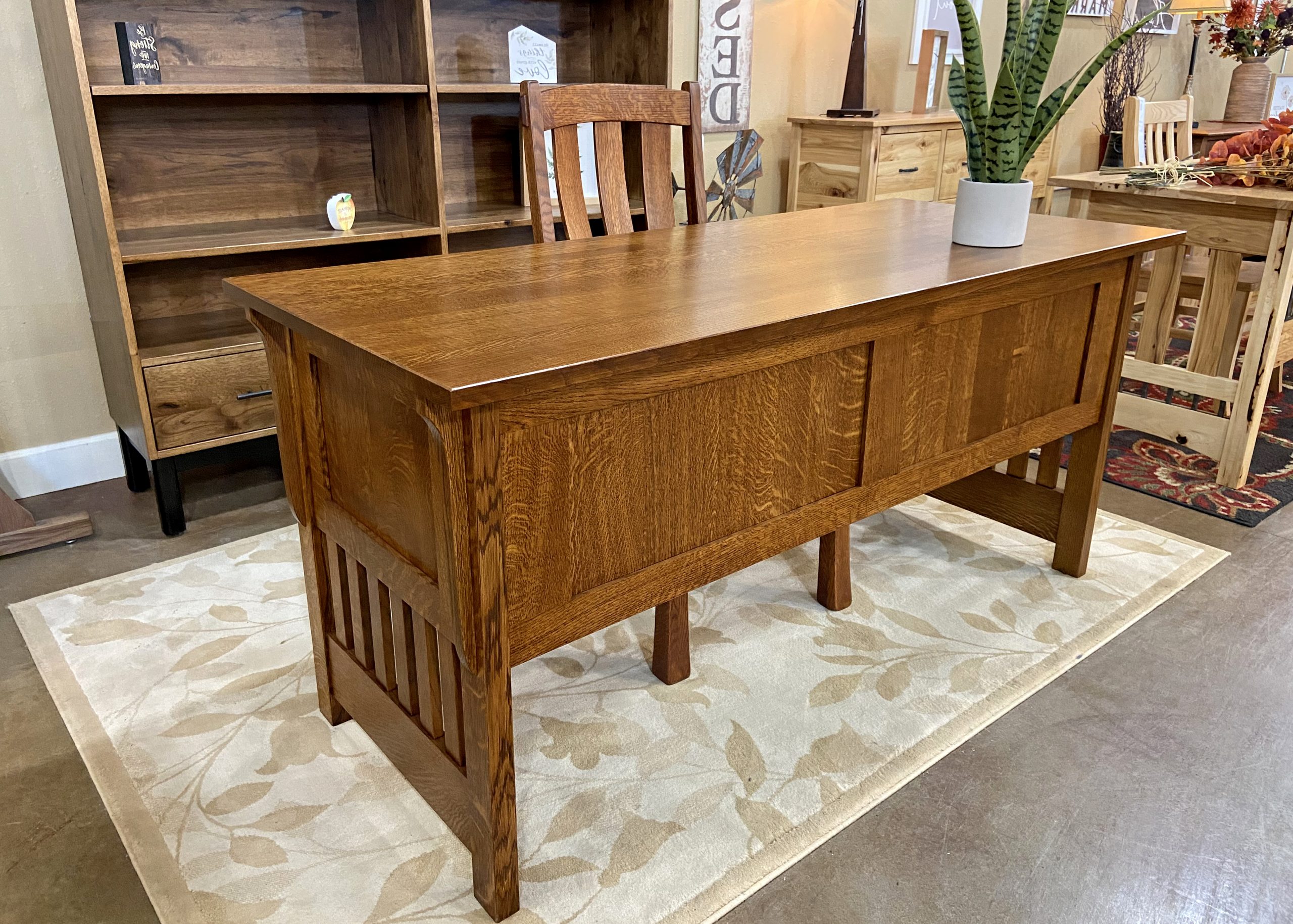 Boston Desk copy Buy Custom Amish Furniture Amish Furniture for