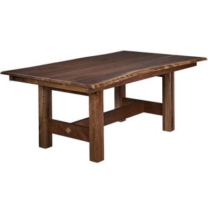 Vintage Live Edge Trestle