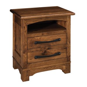 Farmhouse 2 Drawer Nightstand FHNS20