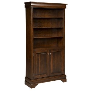 Fairfield Bookcase with bottom doors